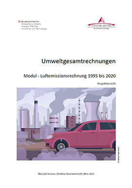 Preview image for 'Projektbericht: Umweltgesamtrechnungen  Modul - Luftemissionsrechnung 1995 bis 2020'